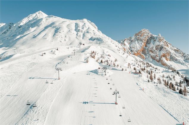 Domaine skiable - Peisey-Vallandry - Célia Lécuru