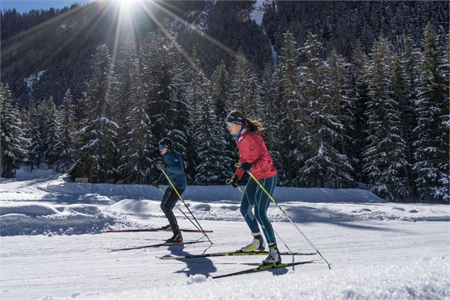 Ski de fond - Peisey-Vallandry - Célia Lécuru