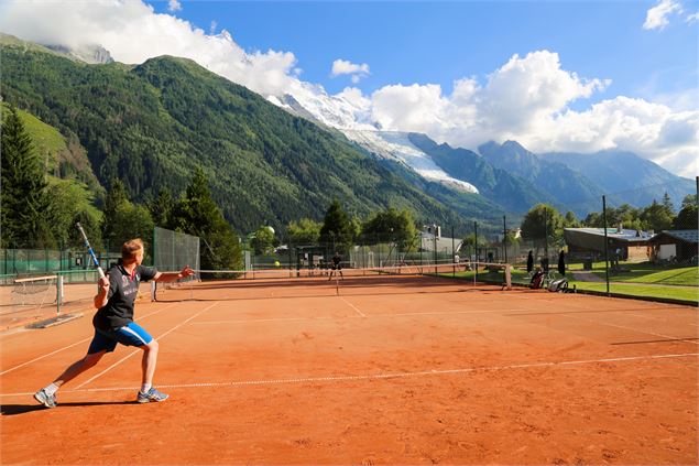 tennis exterieur chamonix