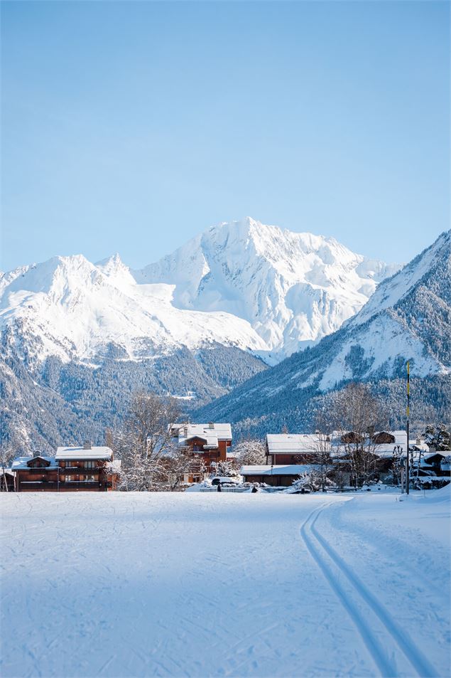 ski de fond au Praz - Courchevel Toursime