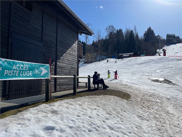 Piste de luge à Morillon 1100_Morillon - HGT