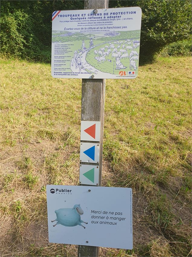 Balisage Les Boucles du Coteau - Leman Mountains Explore