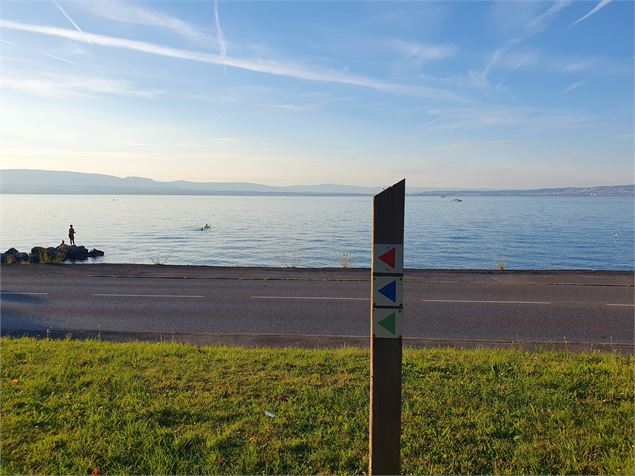 Balisage Publier bords du lac - Leman Mountains Explore