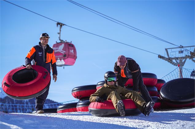 Départ Snowtubing_Le Grand-Bornand - Gabin Cobret