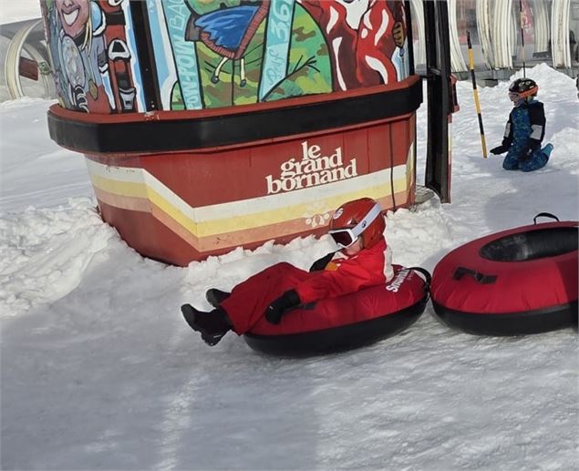 Piste de luge Snowtubing_Le Grand-Bornand - Gabin Cobret