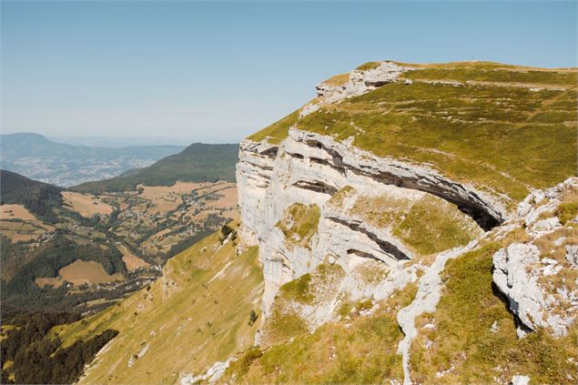 Falaise du Margériaz - Peignée Verticale - Grand Chambéry Alpes Tourisme
