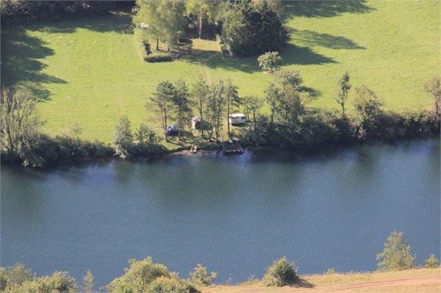 Roches du Jarbonnet - Vue rivière d'Ain - Sébastien CALLAND