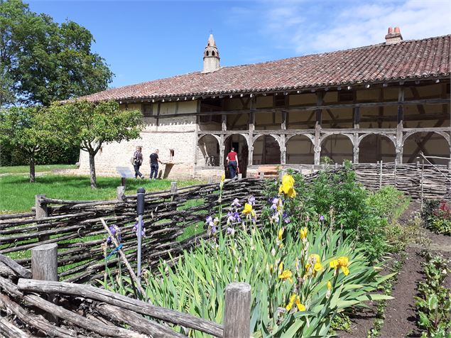 Ferme des Planons, côté potager - Département de l'Ain, Agathe Gaubert