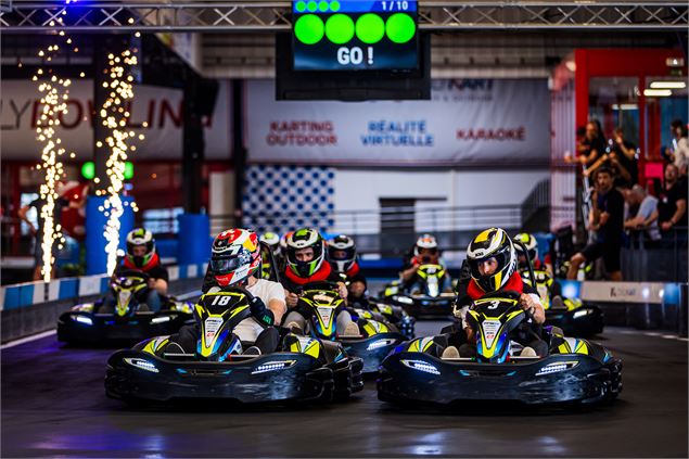 Kart indoor - Pierre Baelen