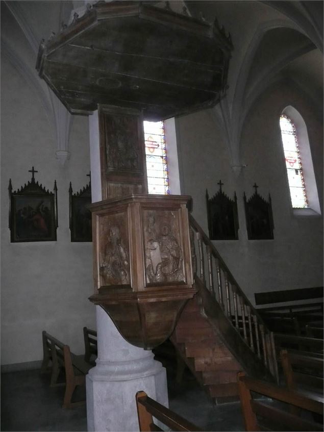 La chaire - © Collection municipalité Grand Bornand