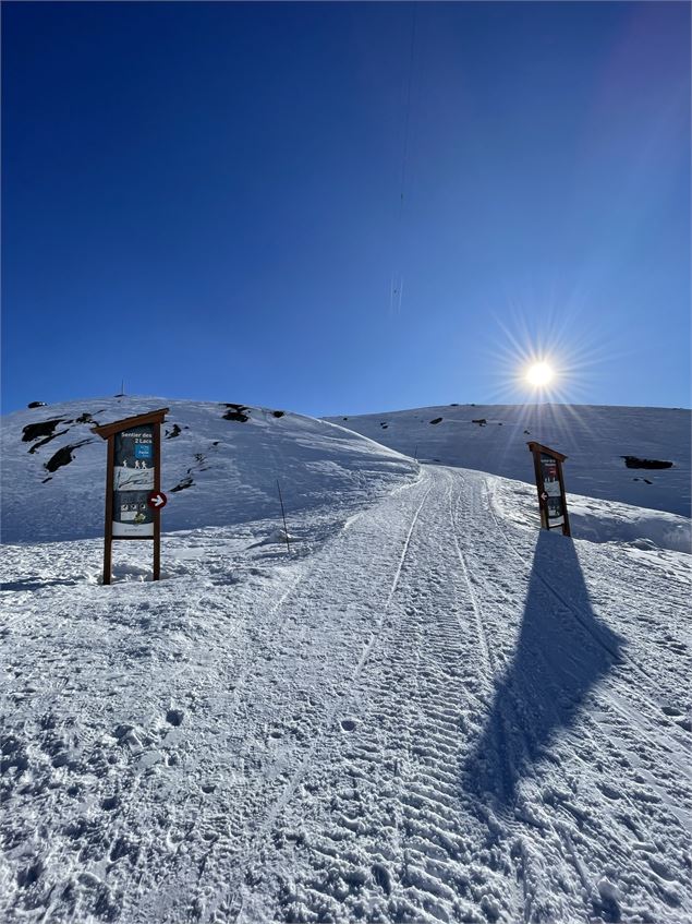Départ officiel du sentier - OT Val Thorens