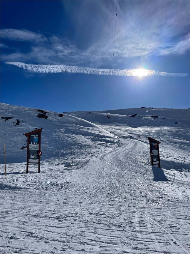 Départ officiel du sentier - OT Val Thorens