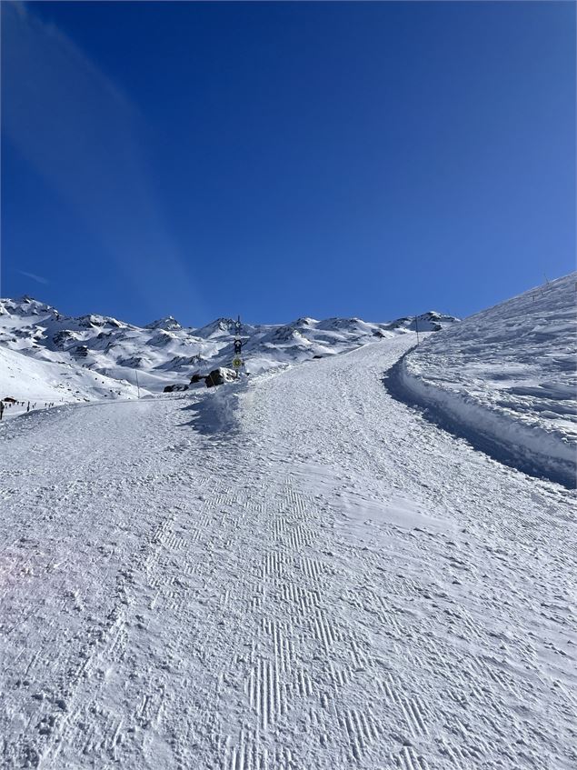 Intersection des deux sentiers - OT Val Thorens