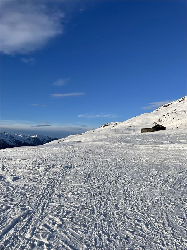Continuer tout droit vers le lac des Échauds - OT Val Thorens