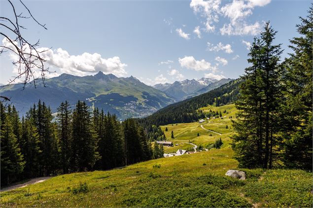 Sentier piéton - R2 - Dos de Crêt Voland Départ du Villard