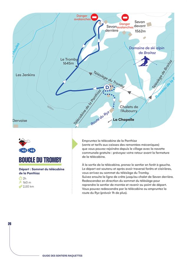 Fiche descriptive Boucle du Tromby - OT La Chapelle
