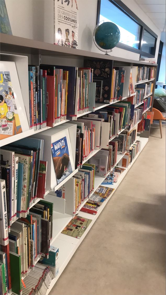Rayon du secteur jeunesse - Médiathèques d'Annecy