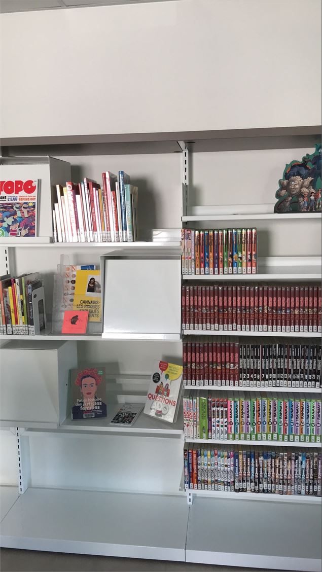 Rayon du secteur jeunesse - Médiathèques d'Annecy