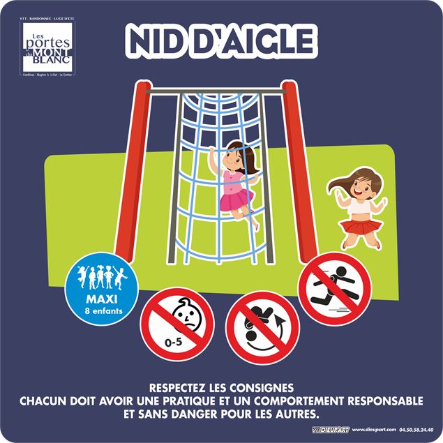 Aire de jeux panoramique Jaillet Consignes de jeux nid d'aigle - Soren Rickards