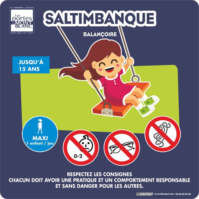 Aire de jeux panoramique Jaillet Consignes de jeux saltimbanque - Soren Rickards