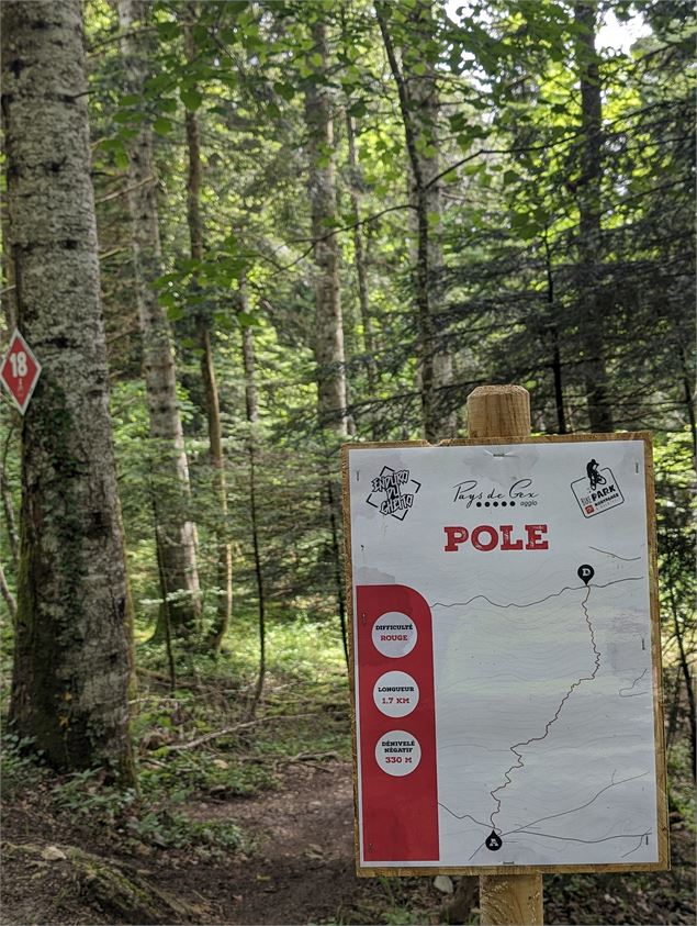 Balisage du Bike Park des Monts Jura - Thomas Balliard