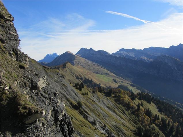 Pointe d'Angolon par l'arête de Chamossière_Morzine