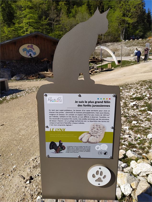 Sentier thématique Mystère des traces - Office de Tourisme du Pays de Gex