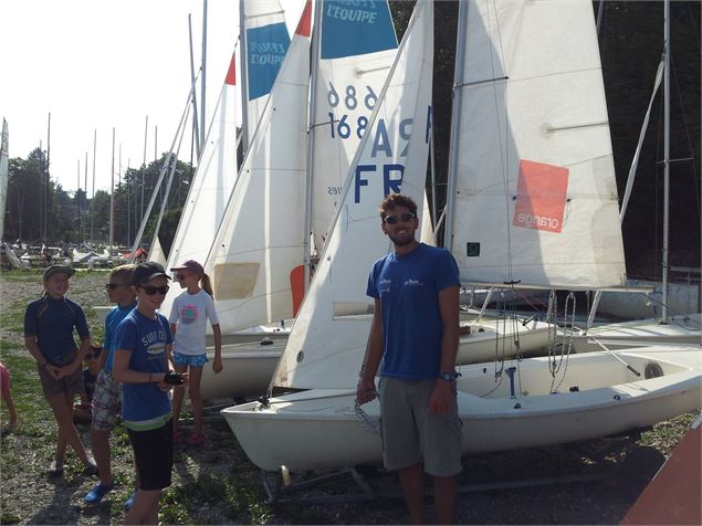 Base nautique de Sciez, Ecole de Voile Française