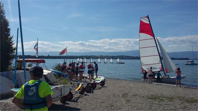 Base nautique de Sciez, Ecole de Voile Française