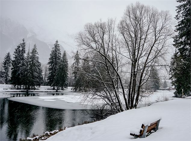 Lac en hiver - OT Vallée de Chamonix-Mont-Blanc