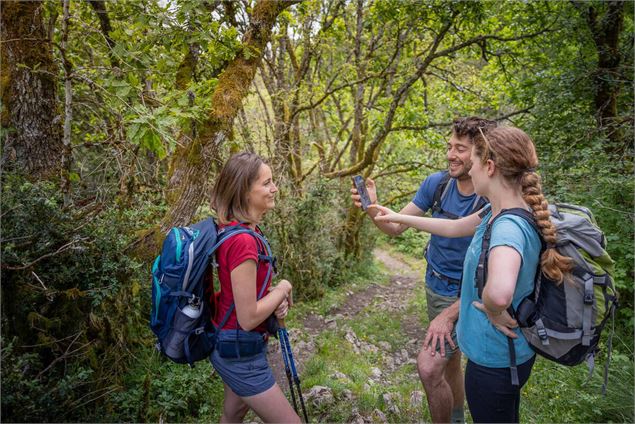 Tour du plateau de la Leysse - Rando Pédestre 3 jours_Curienne - Peignée verticale - GCAT