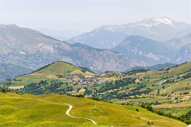 Vue depuis le chalet d'la croë - Thibaut.Blais