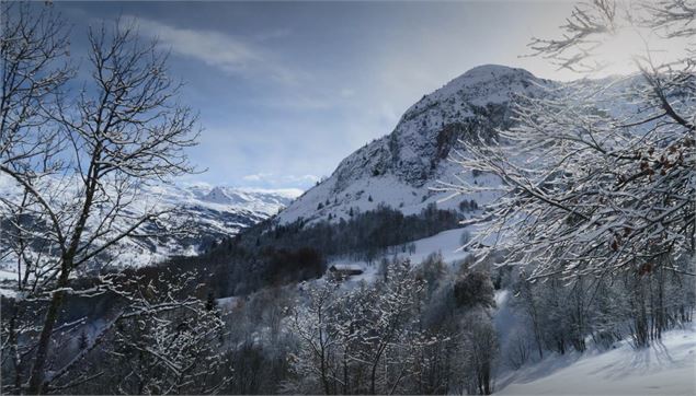 Vue sur le Cochet - OT Les Menuires