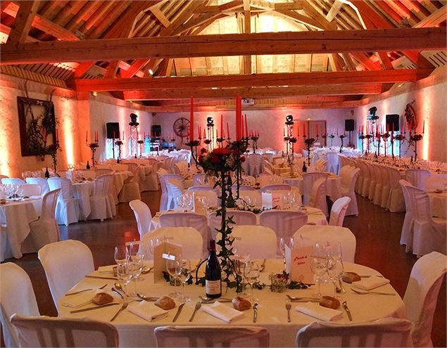 Ferme de Gy salle de réception - Ferme de Gy