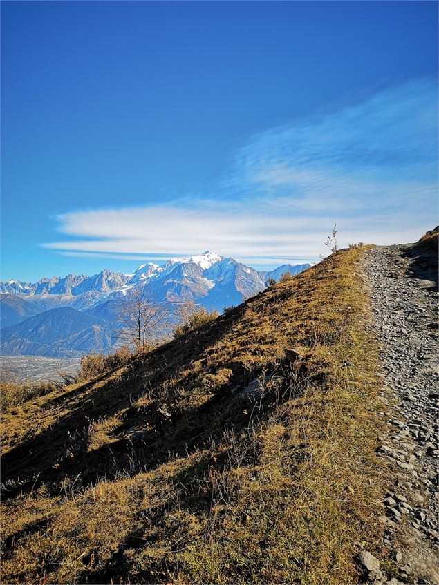 Chemin en direction du Plateau des Bénés - Jean Marc Barey