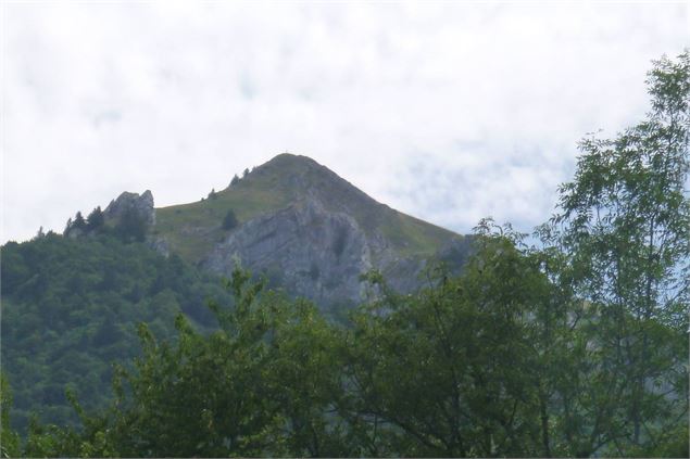 La Pointe de la Galoppaz pendant l'approche - Chambéry métropole