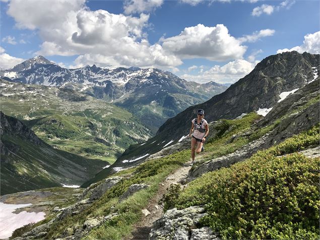 Parcours trail La Rosière
