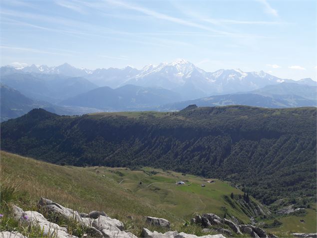 Vallée de Coeur vue du Plateau des Bénés - Sophie