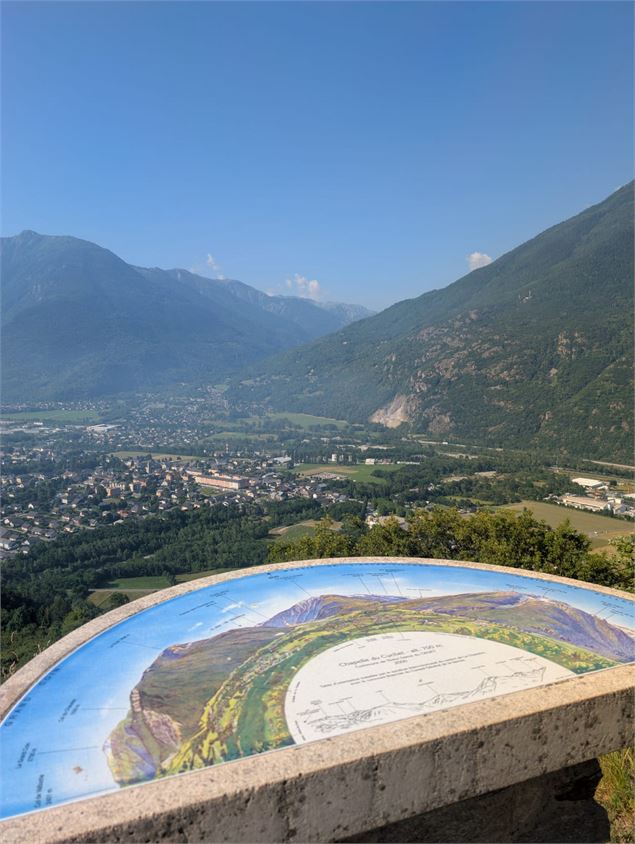 Table d'orientation Chapelle du Cuchet - Emie ONILLON