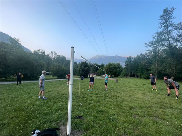 Terrain de volley - Pierre Dompnier