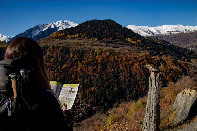 Vue sur le moine de champlan - OTICoeurdemaurienne