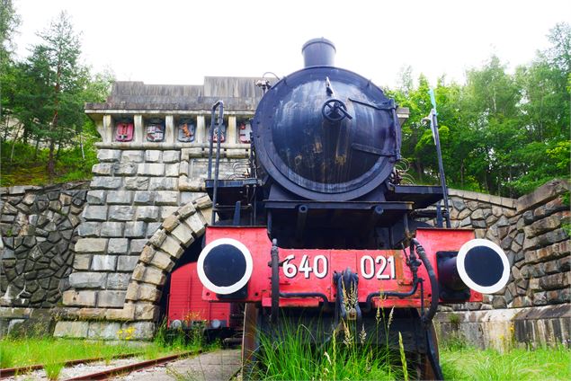 L'avant de la locomotive à vapeur - C. Di Filippo