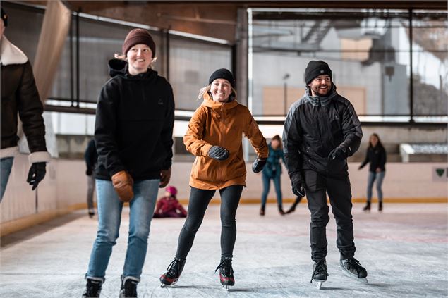 Patinoire de La Clusaz - Marc André Verpaelst