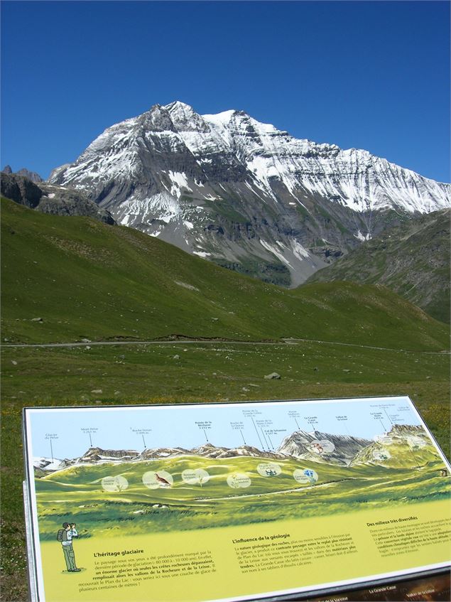 Plan du Lac - Table de lecture - OT Haute Maurienne Vanoise - IMAGES DES CIMES - Philippe ROGER