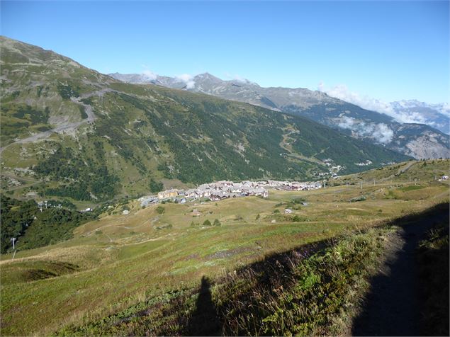 Col des Marches depuis Valmeinier 1800_Valmeinier - OT Valmeinier