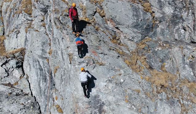 Via ferrata Gentianes - Téléverbier