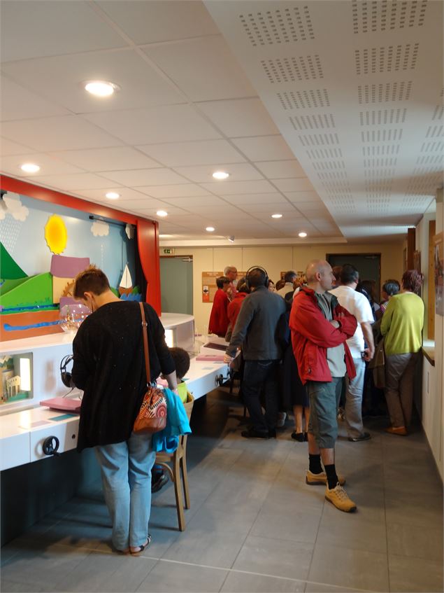 La salle de muséographie - G. Meyer