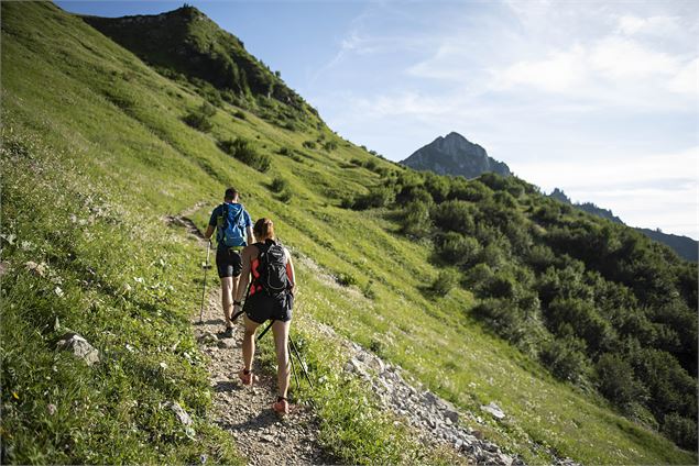 Randonnée au Lac de Lessy Le Grand-Bornand - T.Vattard - Le Grand-Bornand tourisme