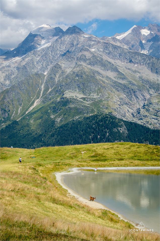 Retour par le lac de roselette - Les Contamines Tourisme
