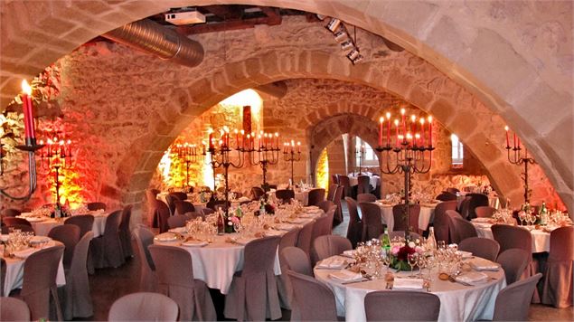 Dîner de Gala dans les caves médiévales - Chartreuse de Pomier